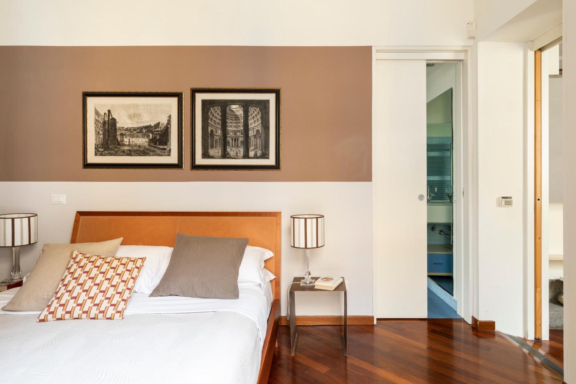 Ferienwohnung Trevi Charming Penthouse Rom Exterior foto
